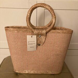 Woven palm leaf TierrAmor purses